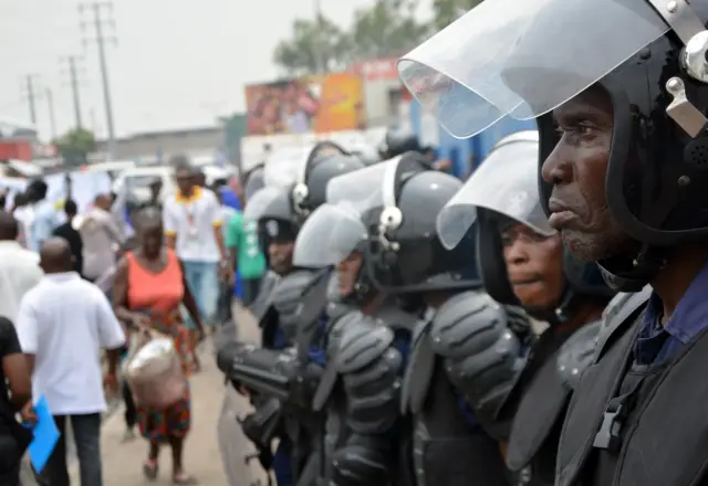 Security forces in the DR Congo