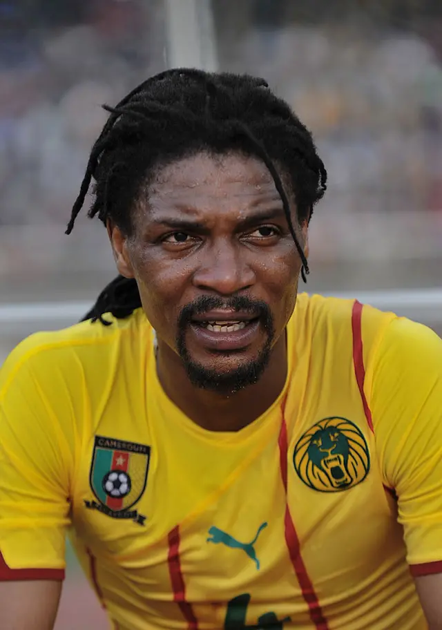 Former Cameroonian footballer Rigobert Song