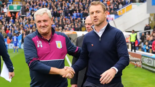 Steve Bruce and Gary Rowett