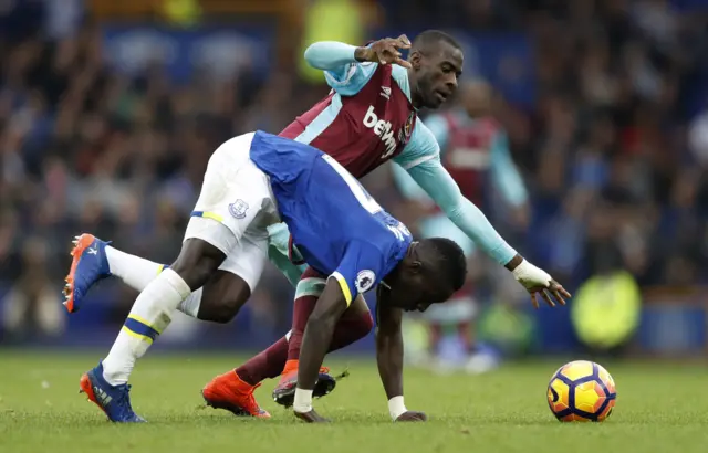 West Ham United"s Pedro Obiang