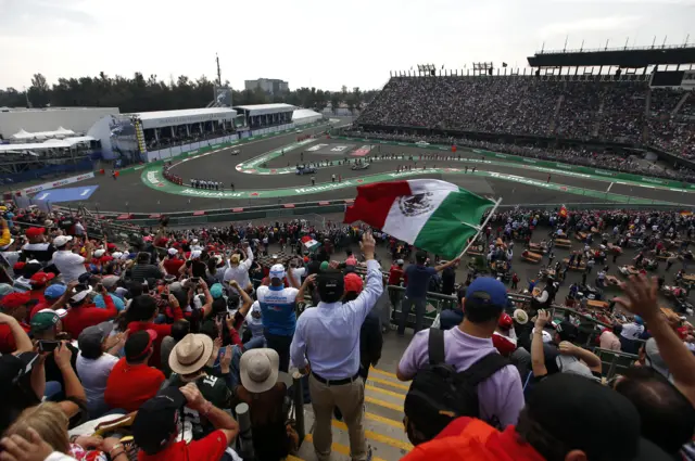 Mexican Grand prix fans