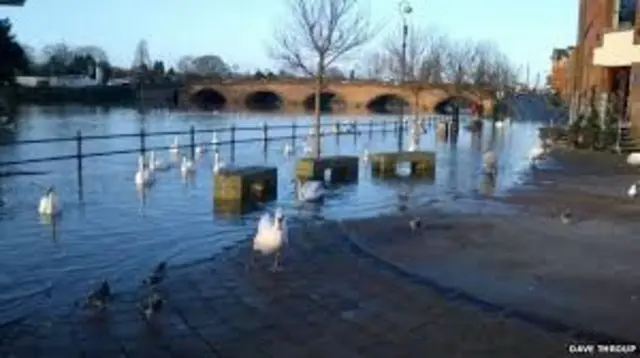 Floods in Worcester