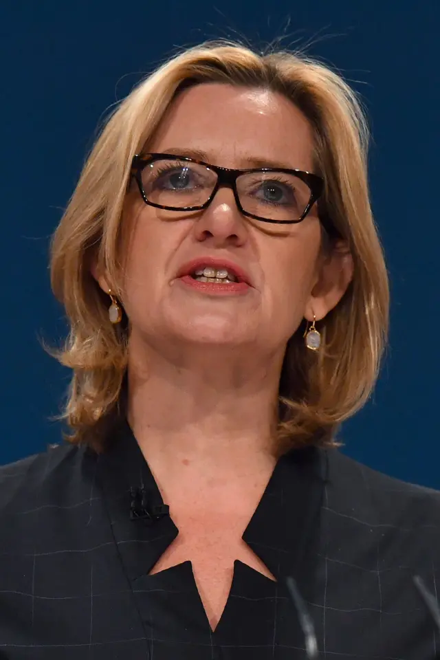 The Home Secretary, Amber Rudd