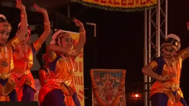 Diwali dancing