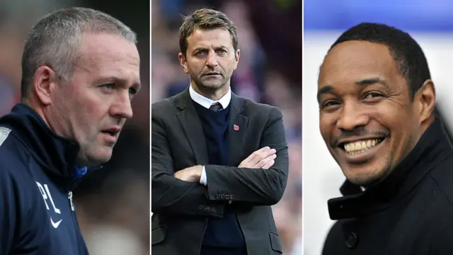 Paul Lambert, Tim Sherwood and Paul Ince