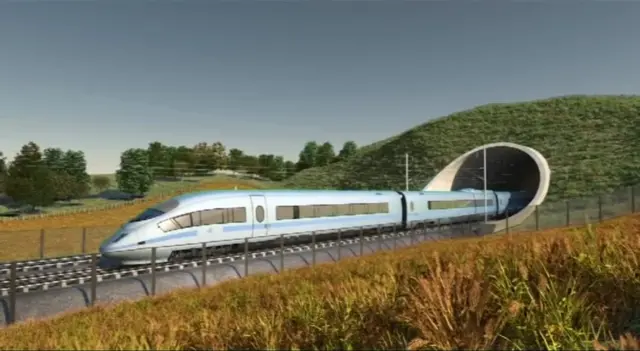 HS2 artist's impression