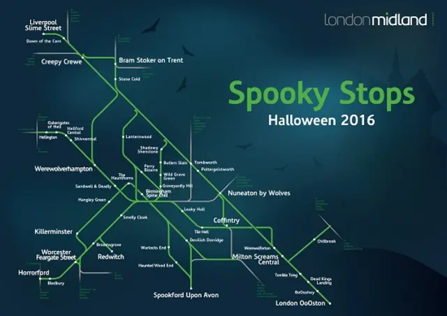 London Midland 'spooky stops' 2016