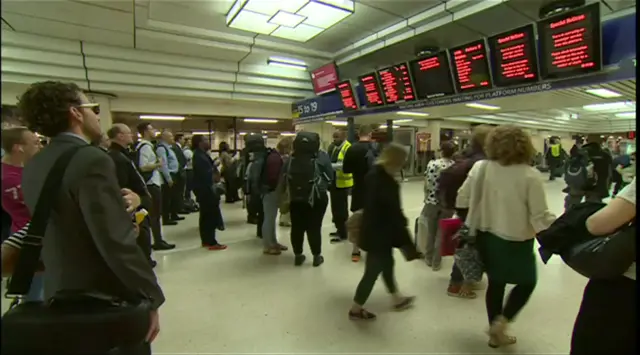 Rail delays over Christmas