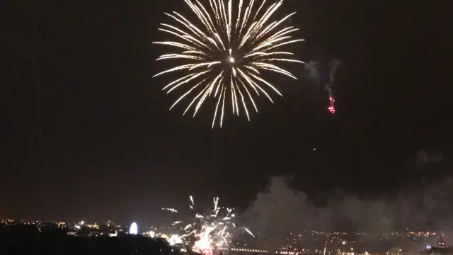 Fireworks in Derry