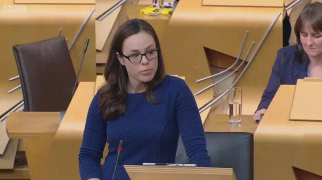 SNP MSP Kate Forbes