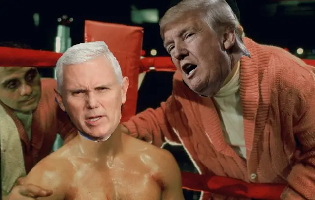 Pence-Trump Rocky mock-up