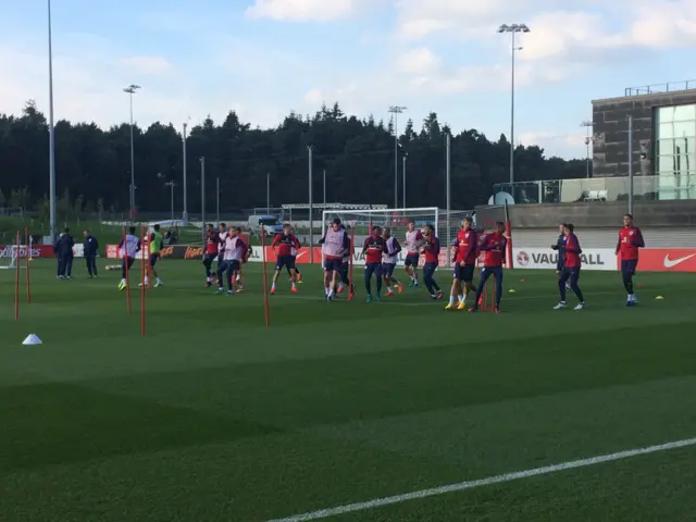 England training