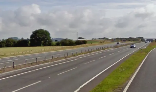 A view of the dualled A11 at Snetterton