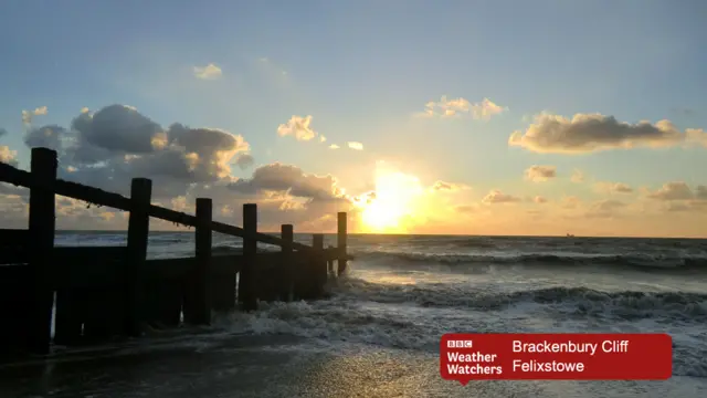 Felixstowe sunrise