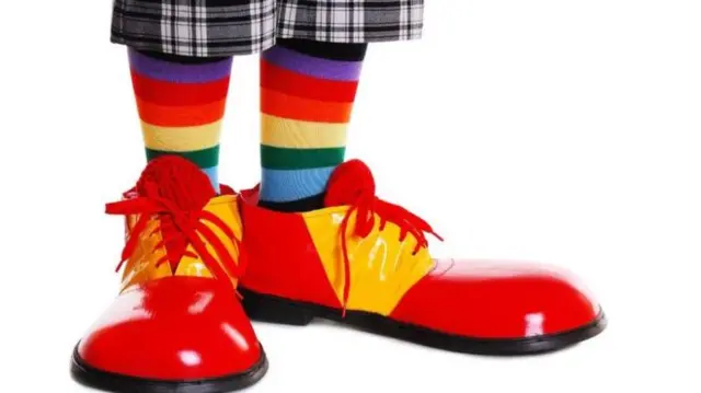 Clown's feet