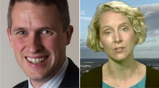 Gavin Williamson and Emma Reynolds