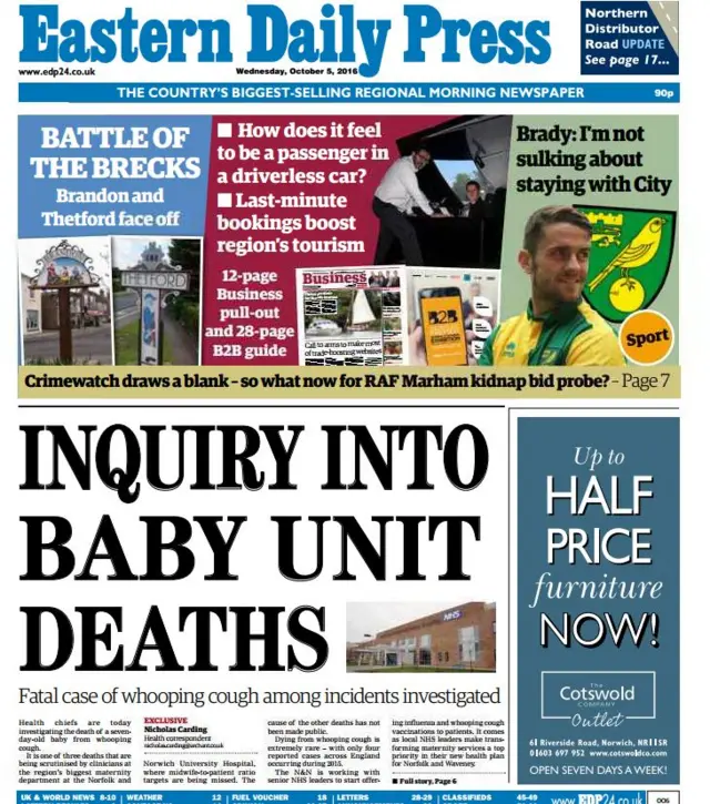 Paper front page