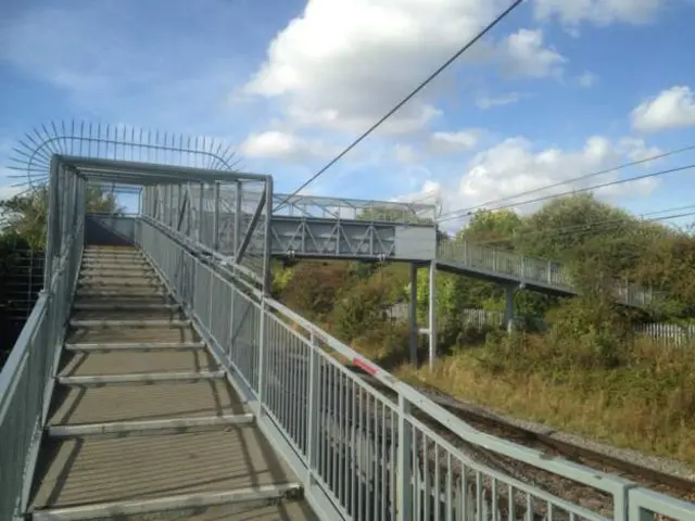 South Elmsall railway tracks