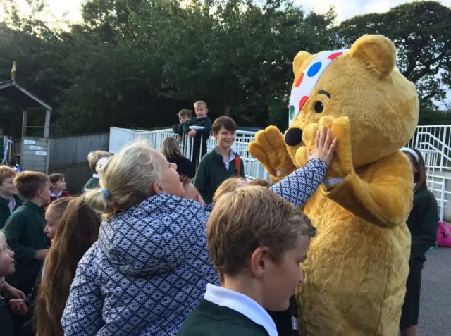 Pudsey at Kea School