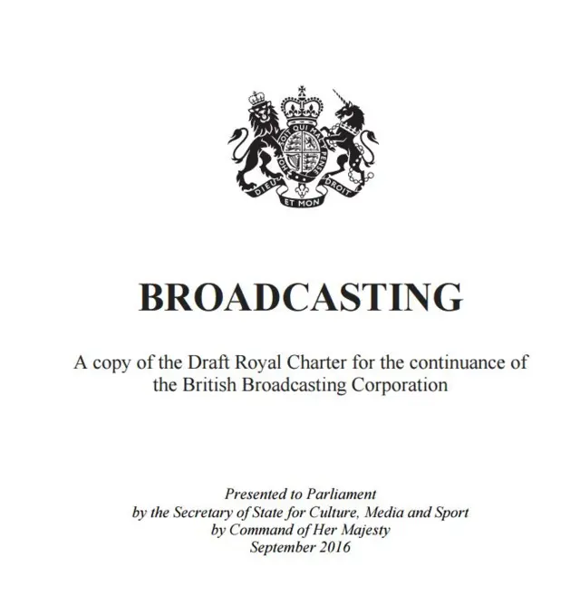 draft BBC Charter