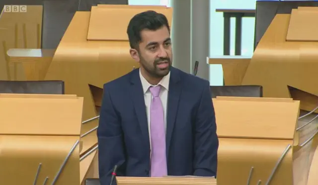 Transport Minister Humza Yousaf