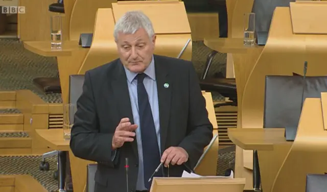 Scottish Greens MSP John Finnie