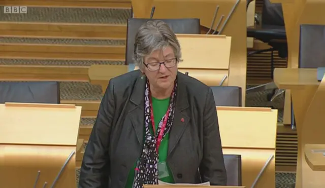 Scottish Labour MSP Claudia Beamish