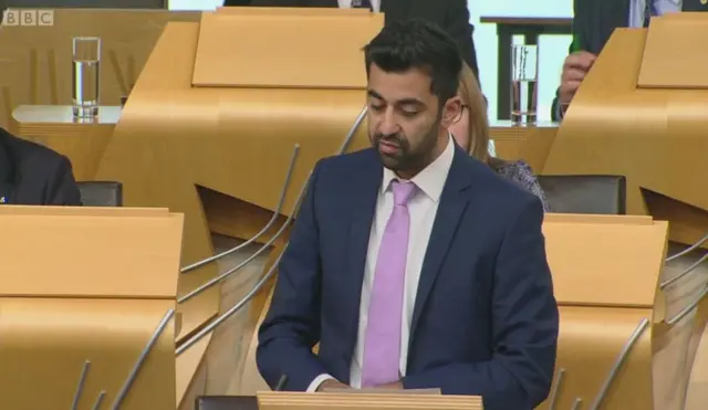 Transport Minister Humza Yousaf