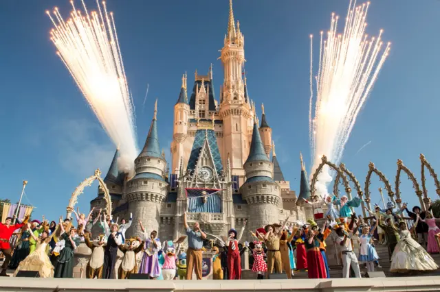 Walt Disney World Resort marked its 45th anniversary on October 1, 2016 in Lake Buena Vista, Florida.