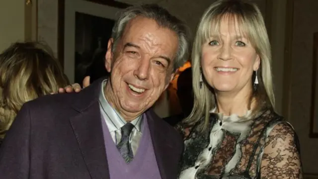 Rod Temperton, pictured with wife Kathy in 2012