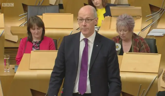 Education Secretary John Swinney