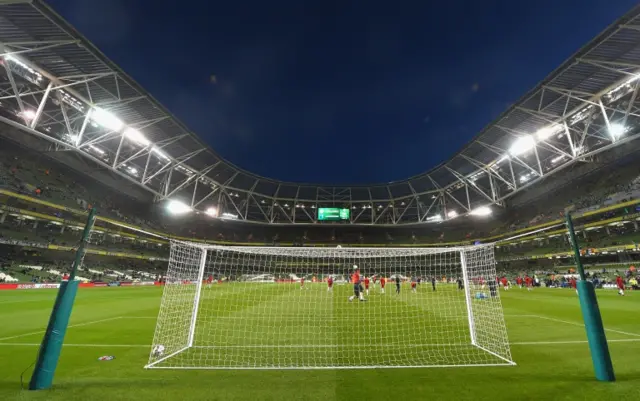 Republic of Ireland pre-match