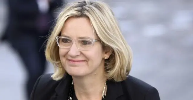 UK government Home Secretary Amber Rudd