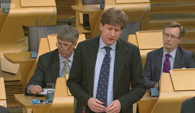 Scottish Conservative MSP Alexander Burnett