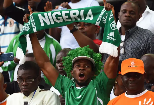 Nigeria fans