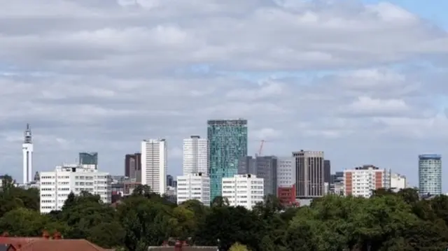 Birmingham sky-line