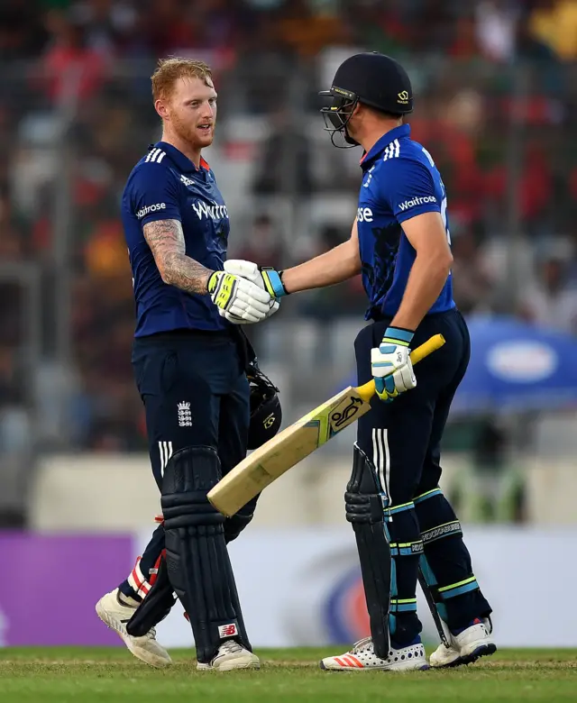 Ben Stokes and Jos Butler