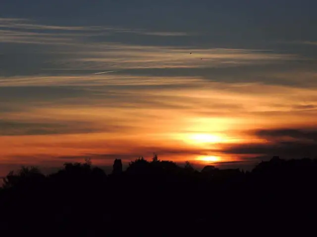 Sunset at Barlborough