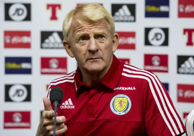 Scotland manager Gordon Strachan