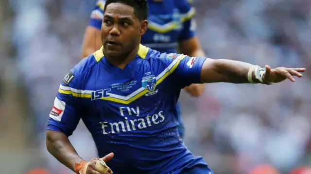 Warrington's Chris Sandow