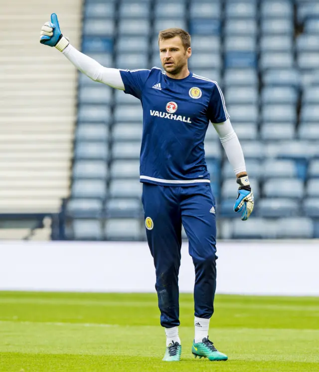 Scotland keeper David Marshall