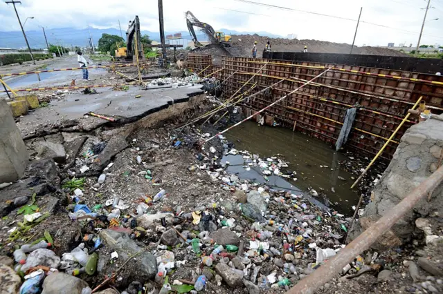 Damage in Jamaica