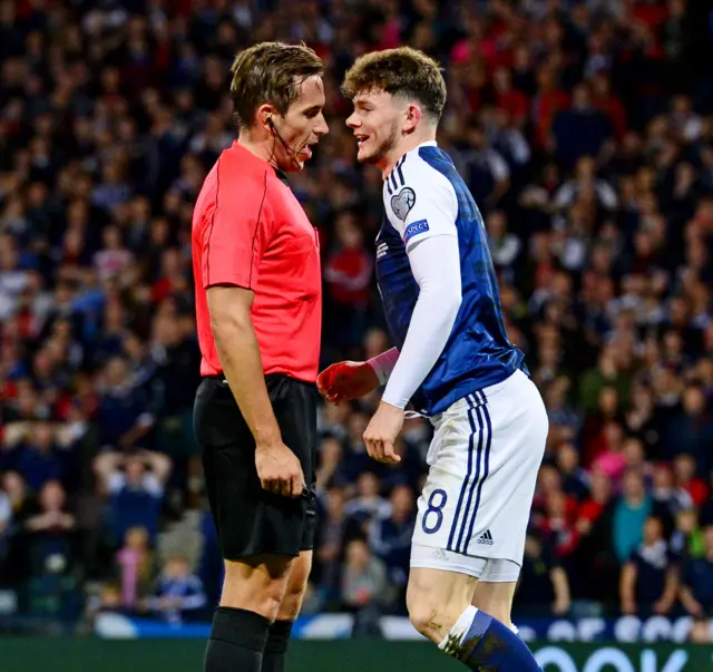 Scotland's Oliver Burke