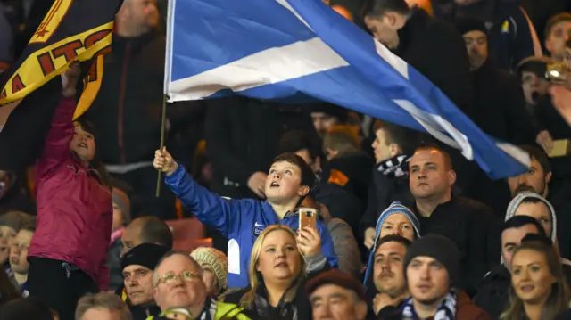 Scotland supporters