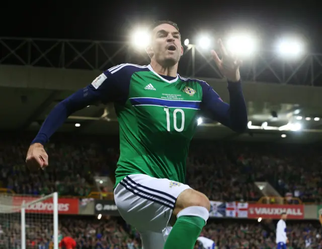 Lafferty celebrates