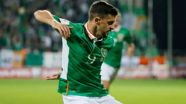 Shane Long celebrates