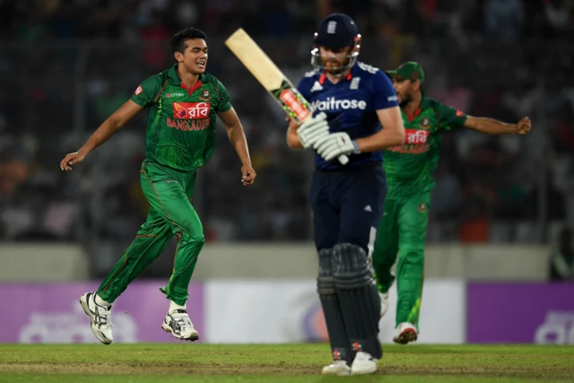 Jonny Bairstow walks off after his dismissal