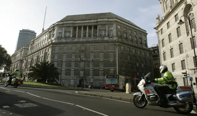 MI5 headquarters at Millbank, London