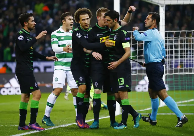 Lars Stindl celebrates