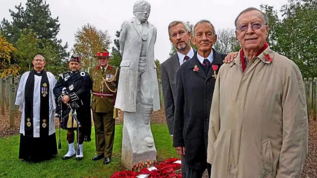 Descendants of those soldiers shot